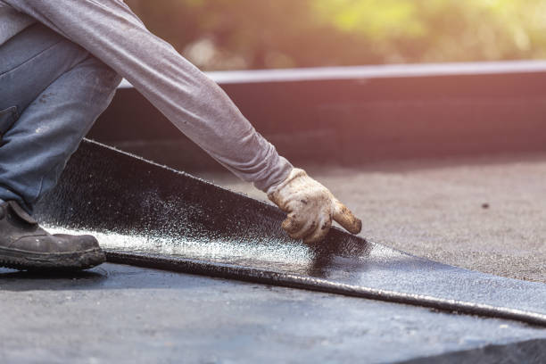 Professional Emergency Waterproofing technician working in Rancocas, NJ